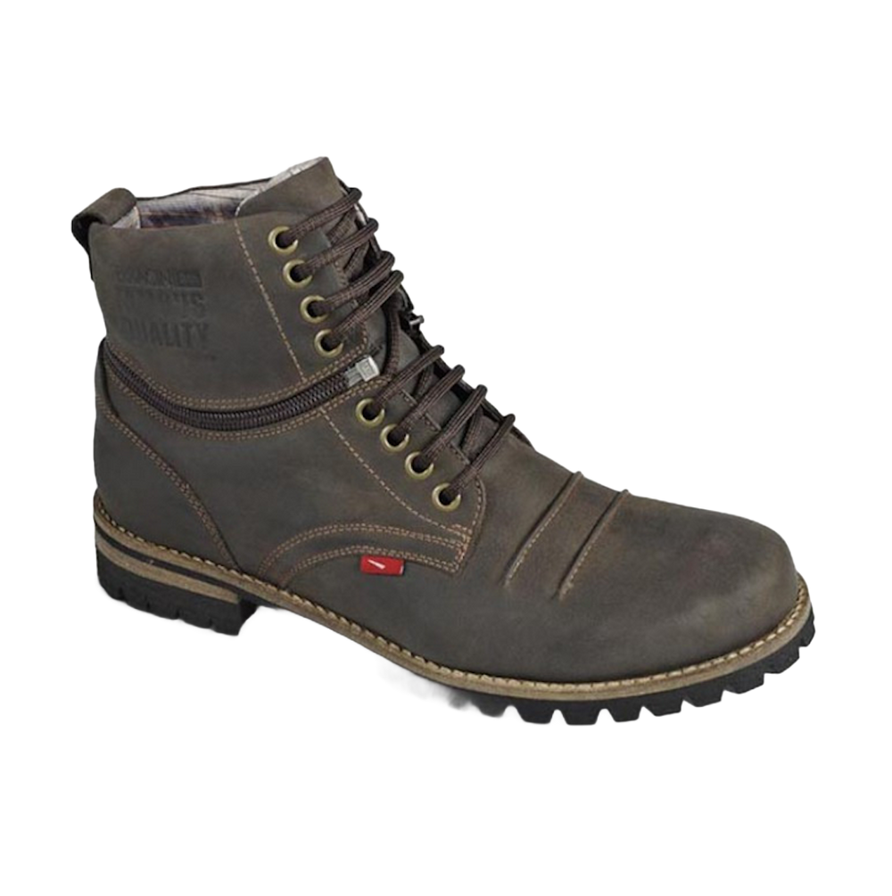 Ferracini Bota de cuero Pionner para hombre 9639