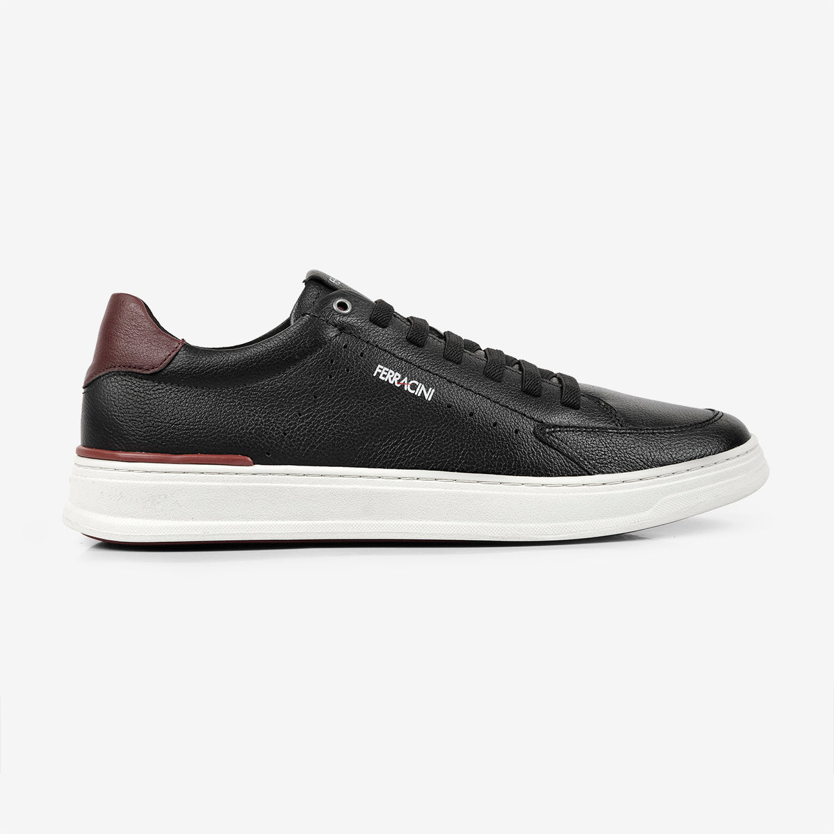 Zapatillas de piel doradas para hombre Ferracini 2074 C