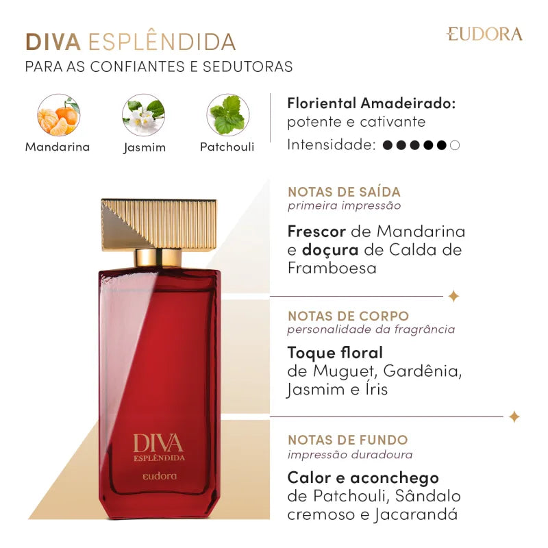 O Boticario Eudora Diva Esplendida Women's Eau de Toilette