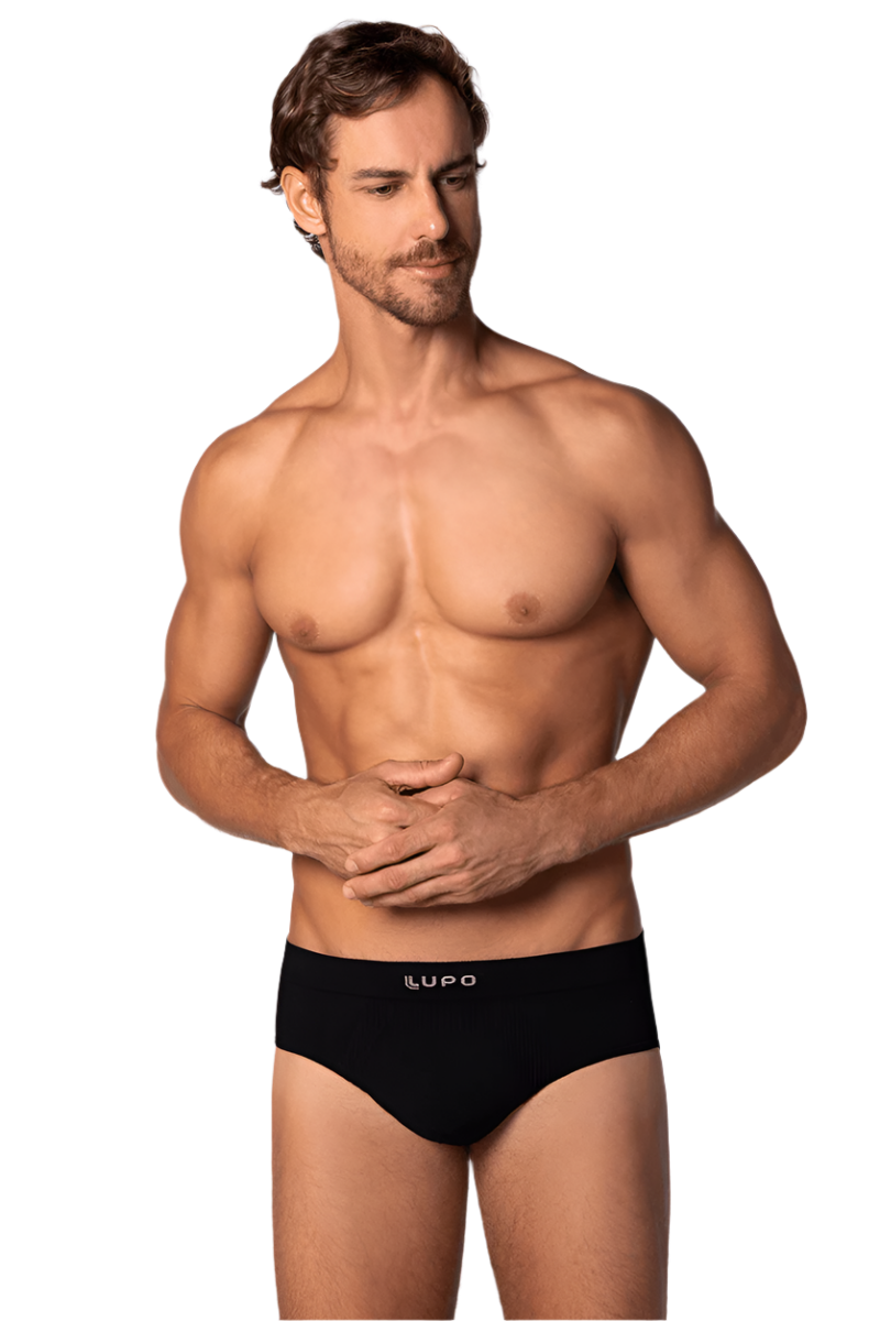 Lupo Men's Seamless Micromodal Brief 681-001