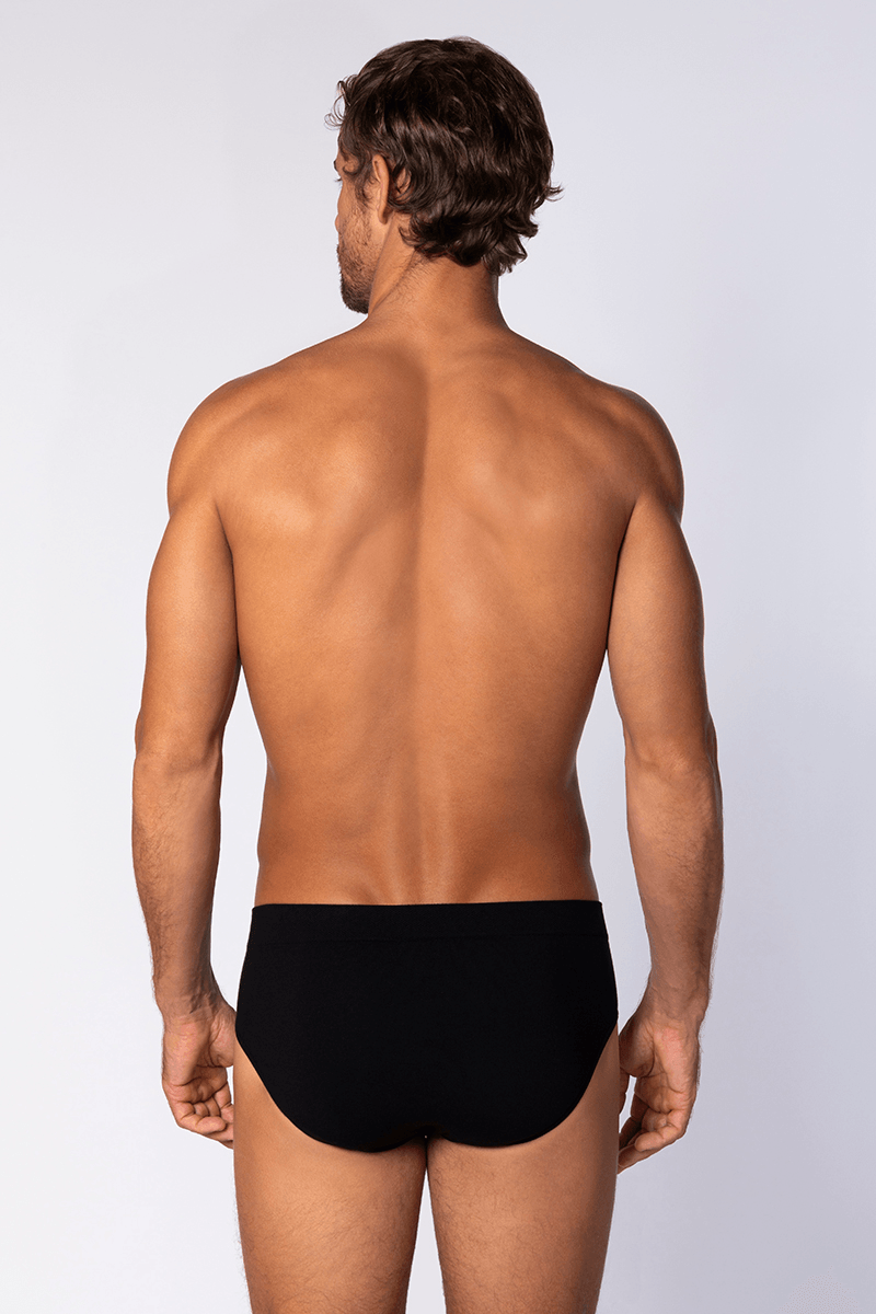 Lupo Men's Seamless Micromodal Brief 681-001