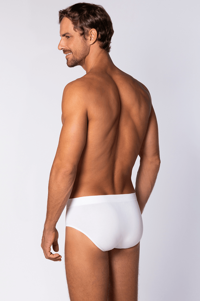 Lupo Men's Seamless Micromodal Brief 681-001