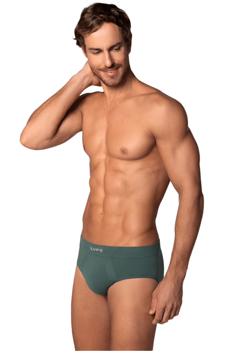 Lupo Men's Seamless Micromodal Brief 681-001