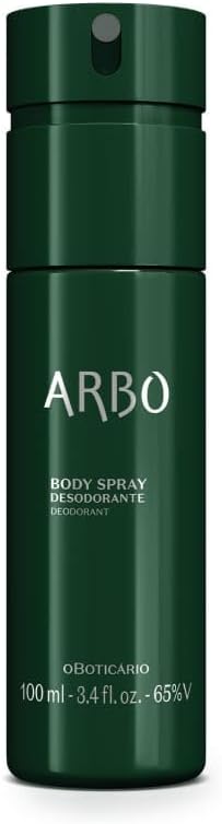 O Boticario Arbo Men's Body Spray Deodorant