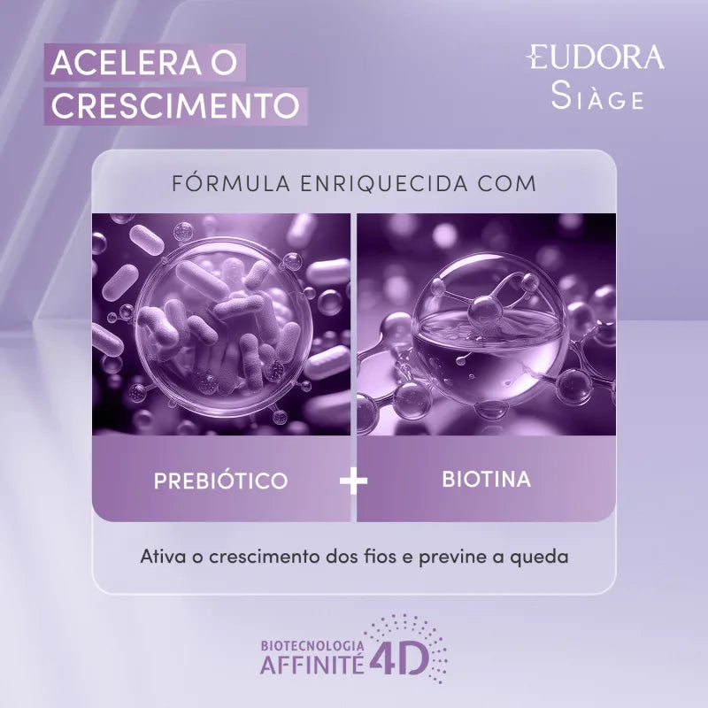 O Boticario Eudora Women's Siage Acelerate Growth Shampoo
