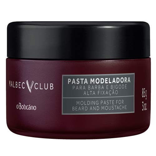 O Boticário Malbec Club Pasta Modeladora Para Barba E Bigode