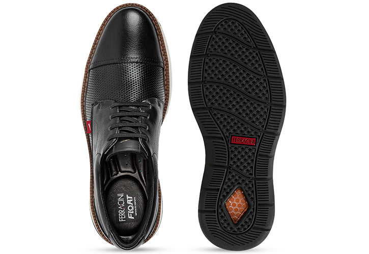 Zapatos casuales de cuero para hombre Ferracini Blaze 4325