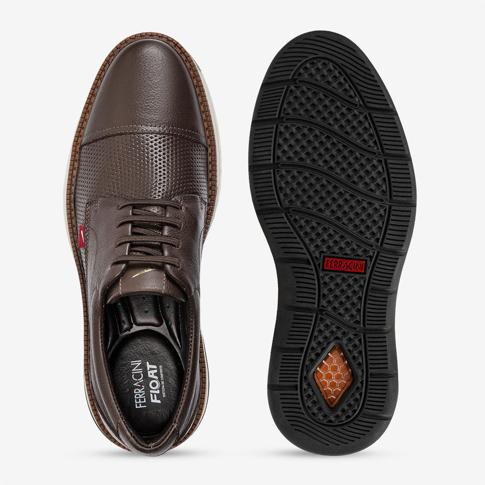 Zapatos casuales de cuero para hombre Ferracini Blaze 4325