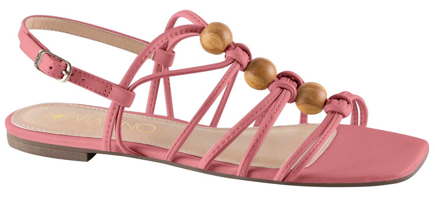 Sandalias Planas Mujer Via Uno 450152