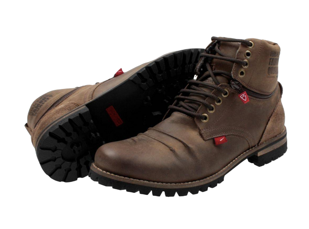 Ferracini Bota de cuero Pionner para hombre 9639