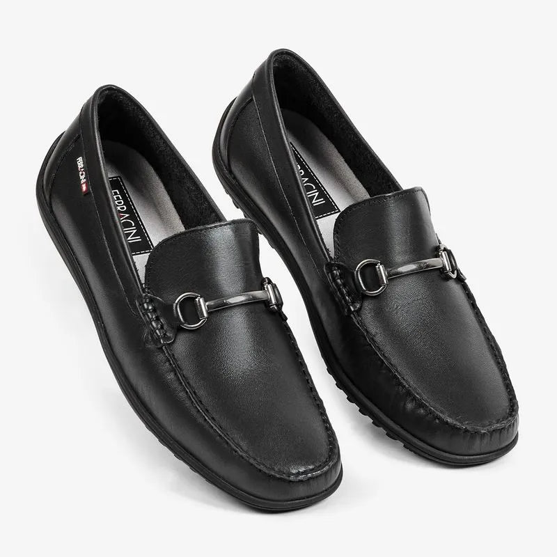 Mocasines de piel para hombre Ferracini Neo 5158
