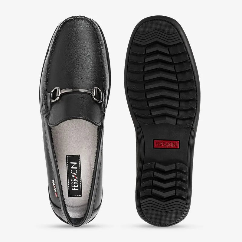 Mocasines de piel para hombre Ferracini Neo 5158