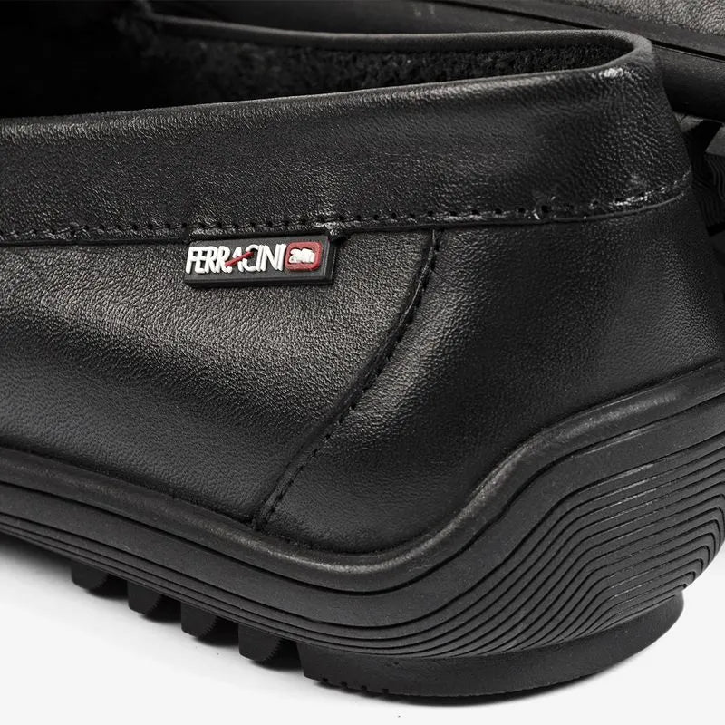 Mocasines de piel para hombre Ferracini Neo 5158