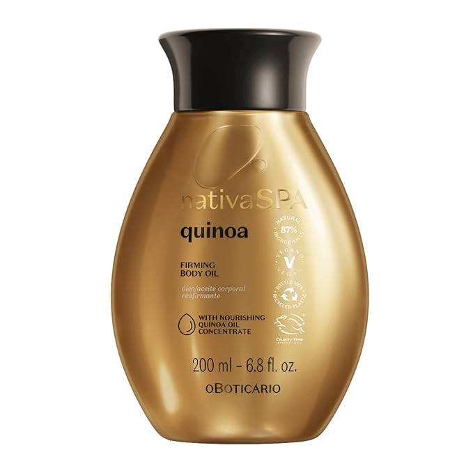 Óleo Corporal Feminino de Quinoa O Boticário Nativa Spa