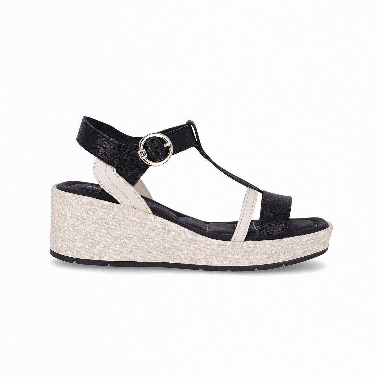 Sandália plataforma feminina Piccadilly Wedge 580009