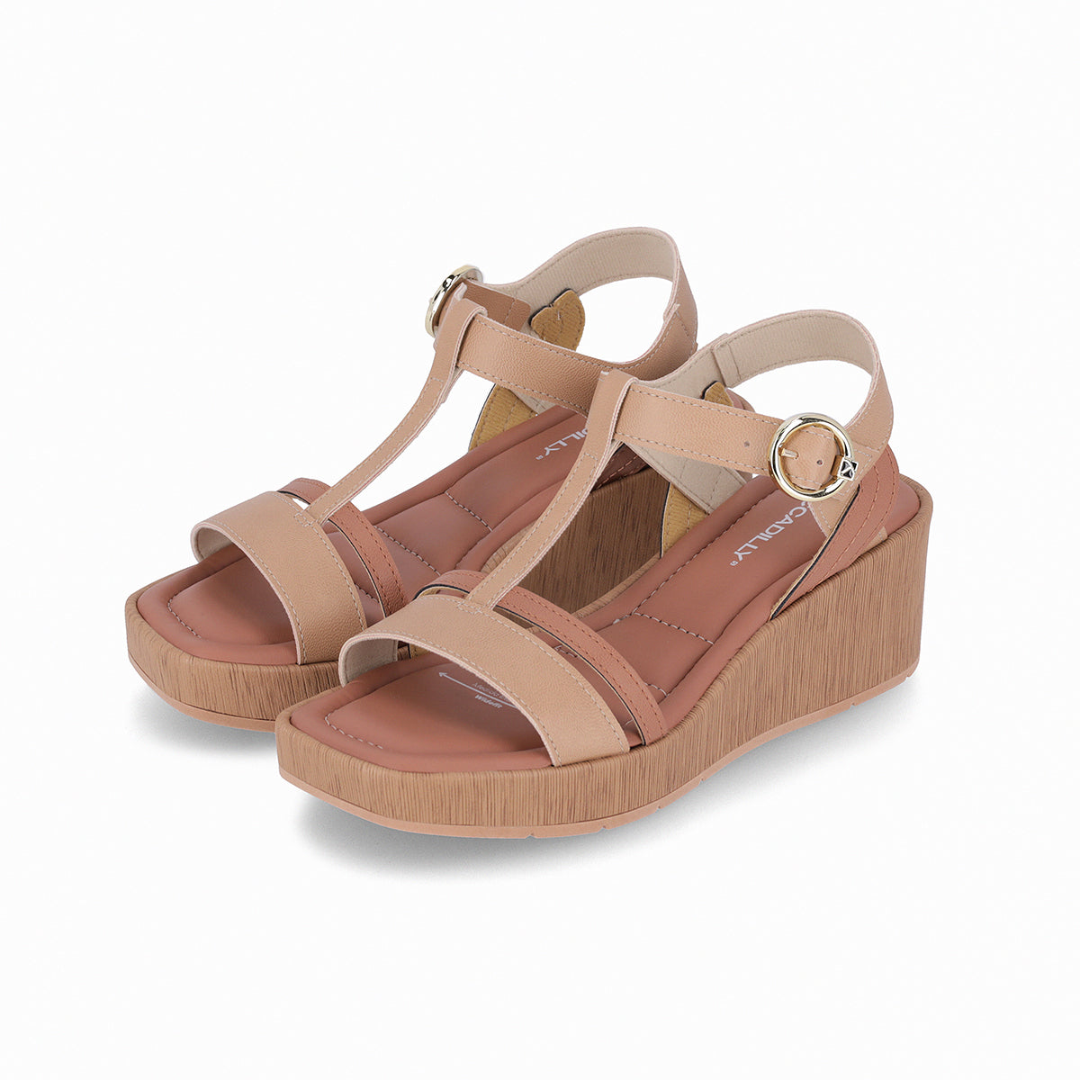 Sandália plataforma feminina Piccadilly Wedge 580009