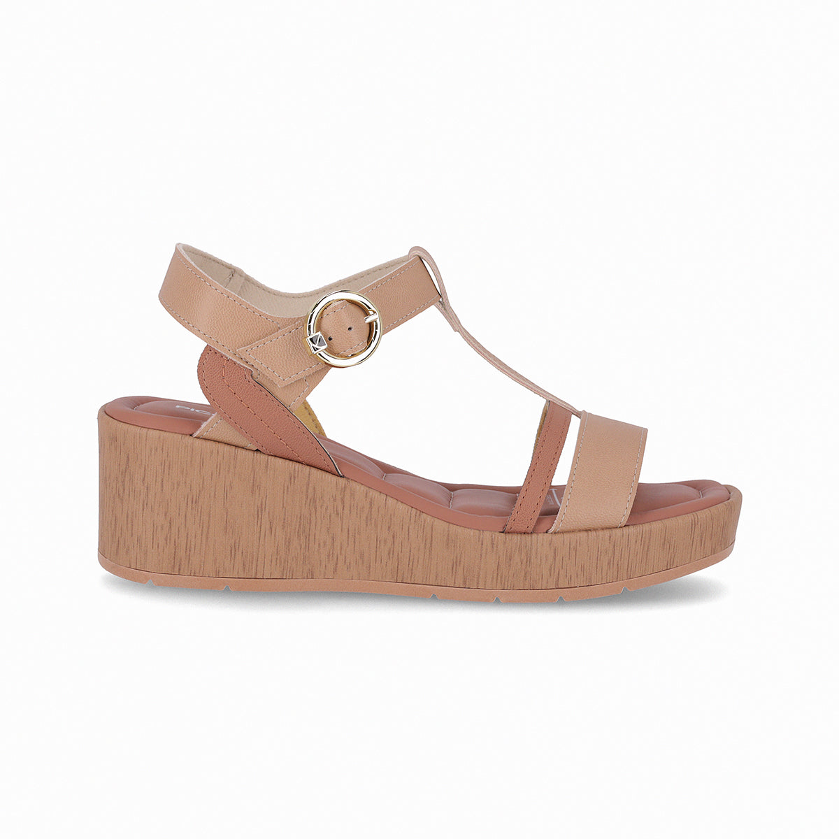 Sandália plataforma feminina Piccadilly Wedge 580009