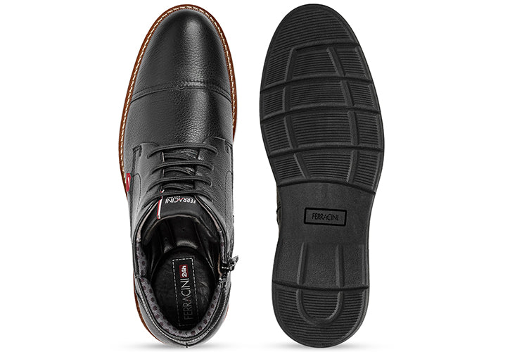 Botas de piel para hombre Ferracini Kingston 6153