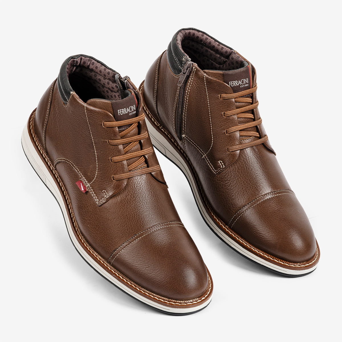 Botas de piel para hombre Ferracini Kingston 6153