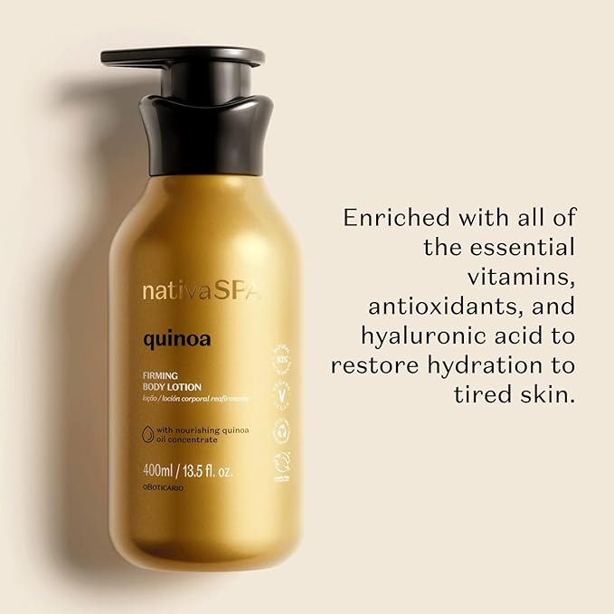 O Boticario Nativa Spa Women's Quinoa Moisturizing Body Lotion