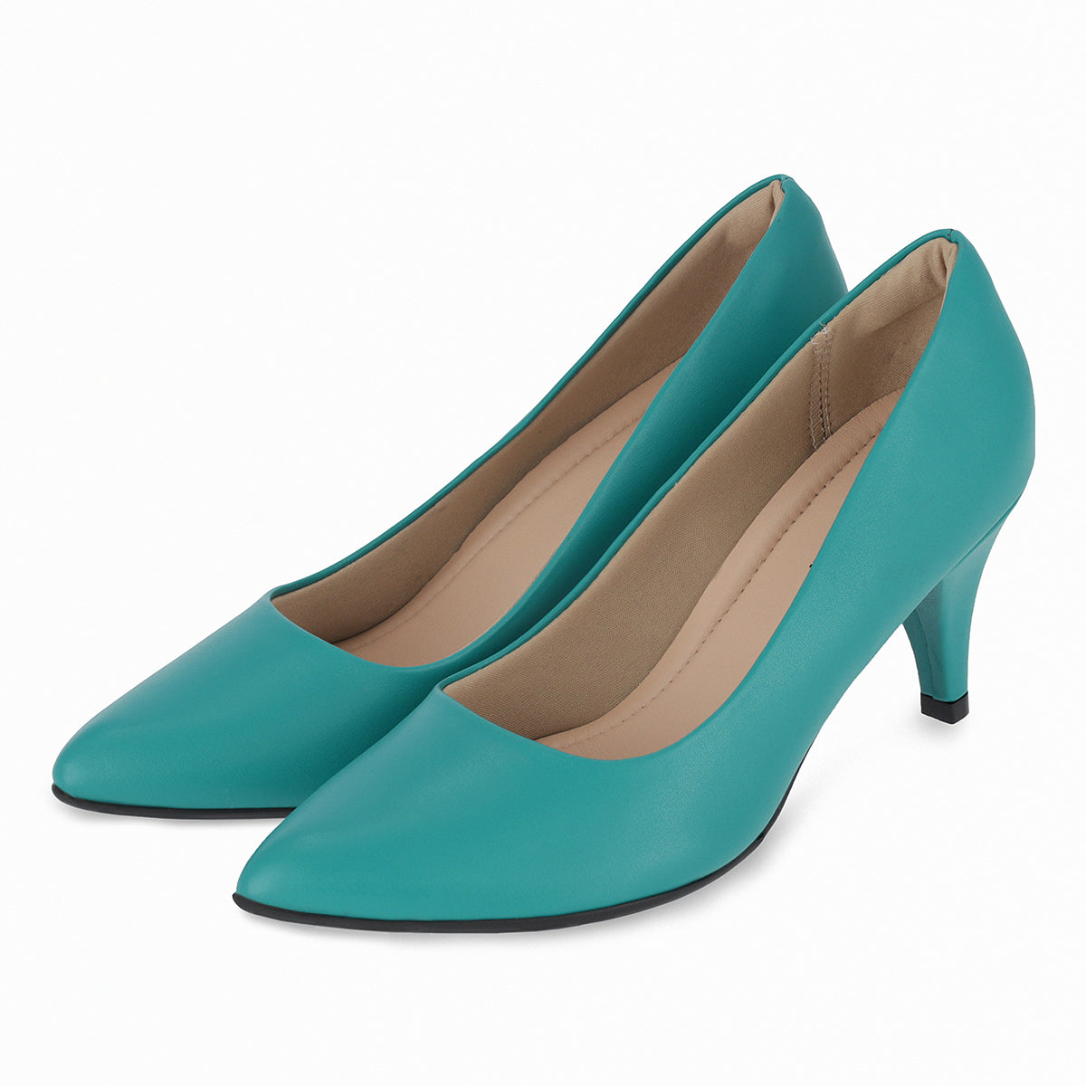 Zapatos de tacón alto de color verde para mujer de Piccadilly 745035