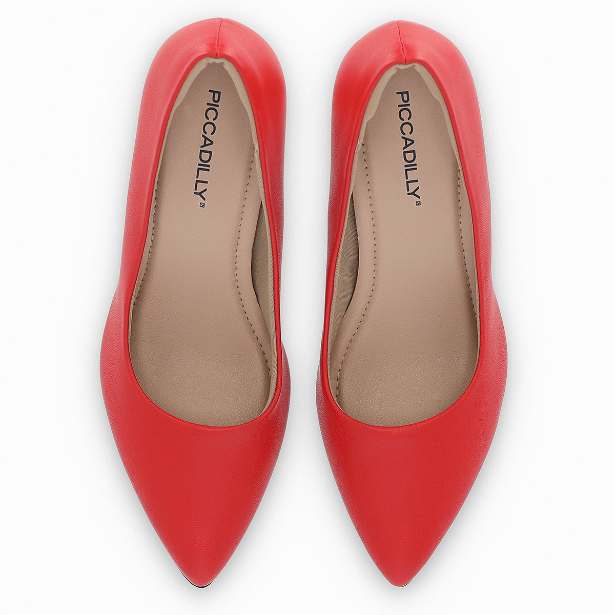 Piccadilly Women's Red High Heel Pump Shoe 745035