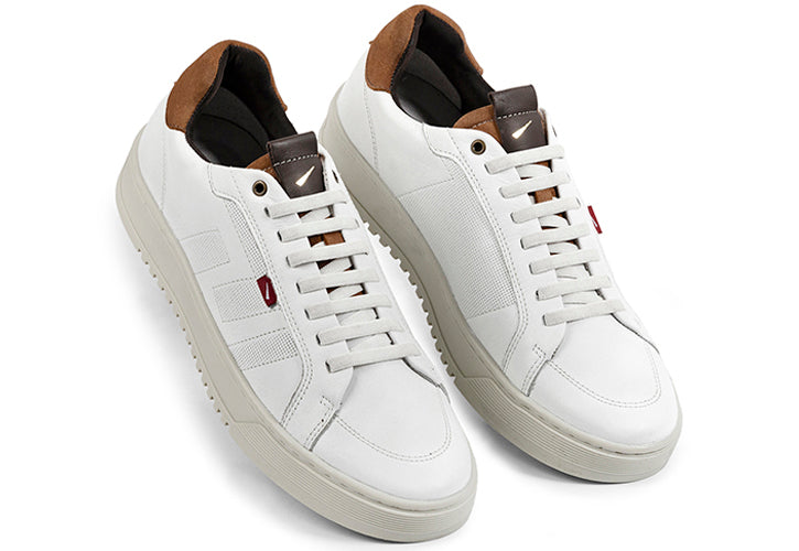 Zapatillas de piel para hombre Ferracini City 9131