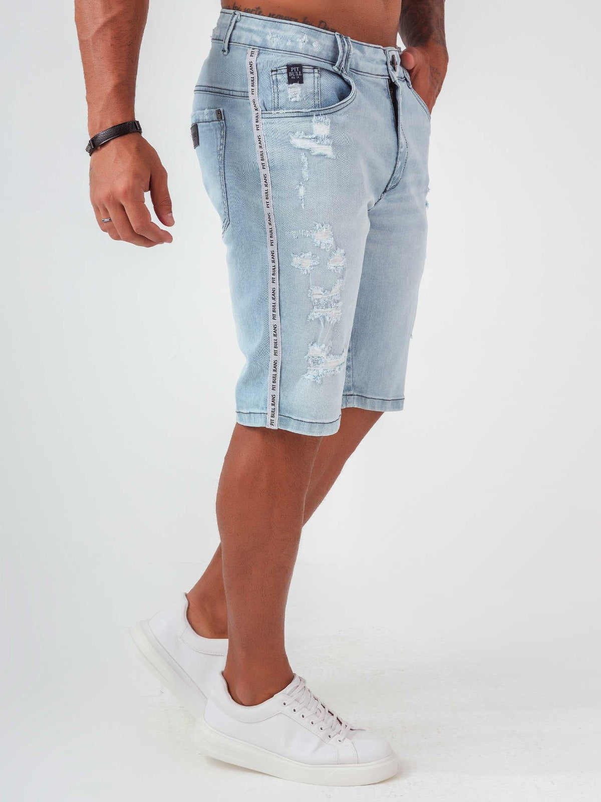 Vaqueros Cortos Hombre Pitbull 62627