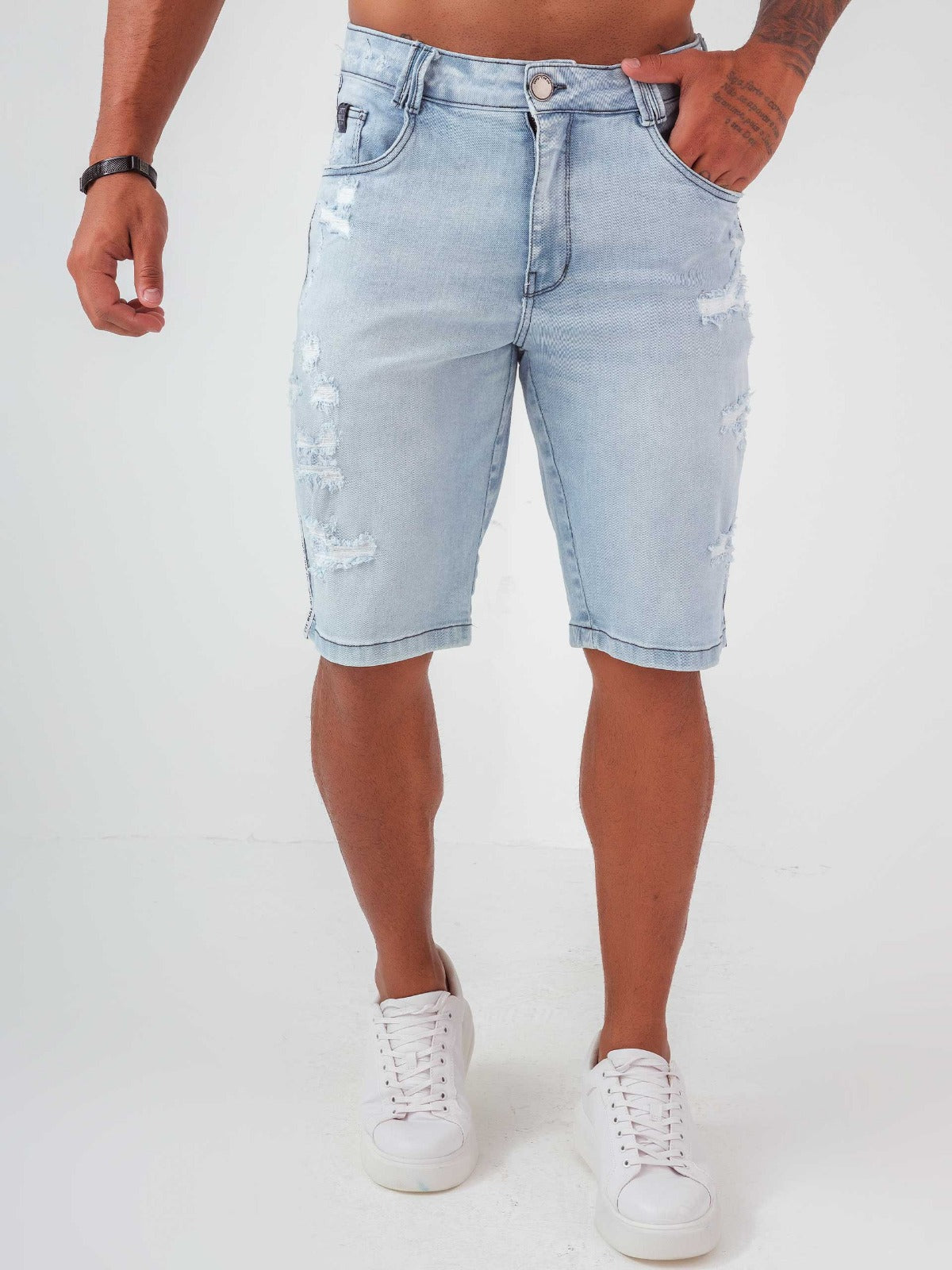 Shorts Jeans Masculino Pit Bull 62627