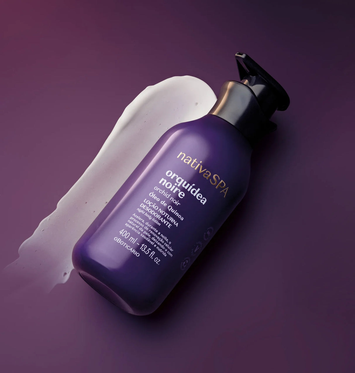 O Boticario Nativa Spa Women's Moisturizing Orchid Noir Body Lotion