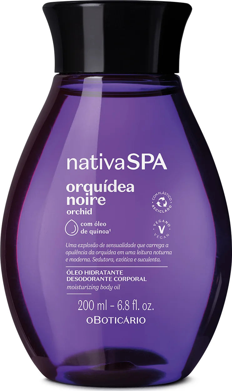 O Boticario Nativa Spa Women's Orchid Noir Body Oil