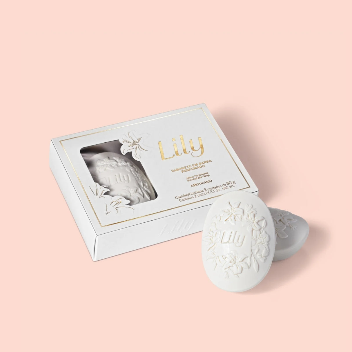 O Boticario Lily Women's Decorated Bar Soap