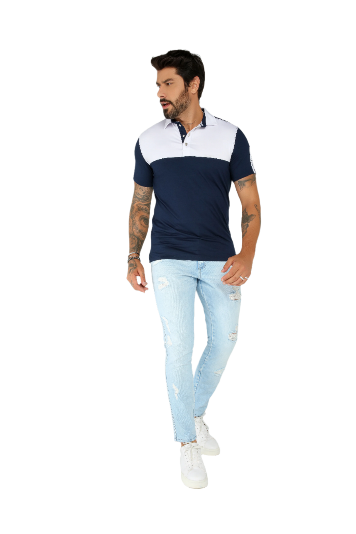 Pit Bull Jeans Men's Polo Shirt 81130