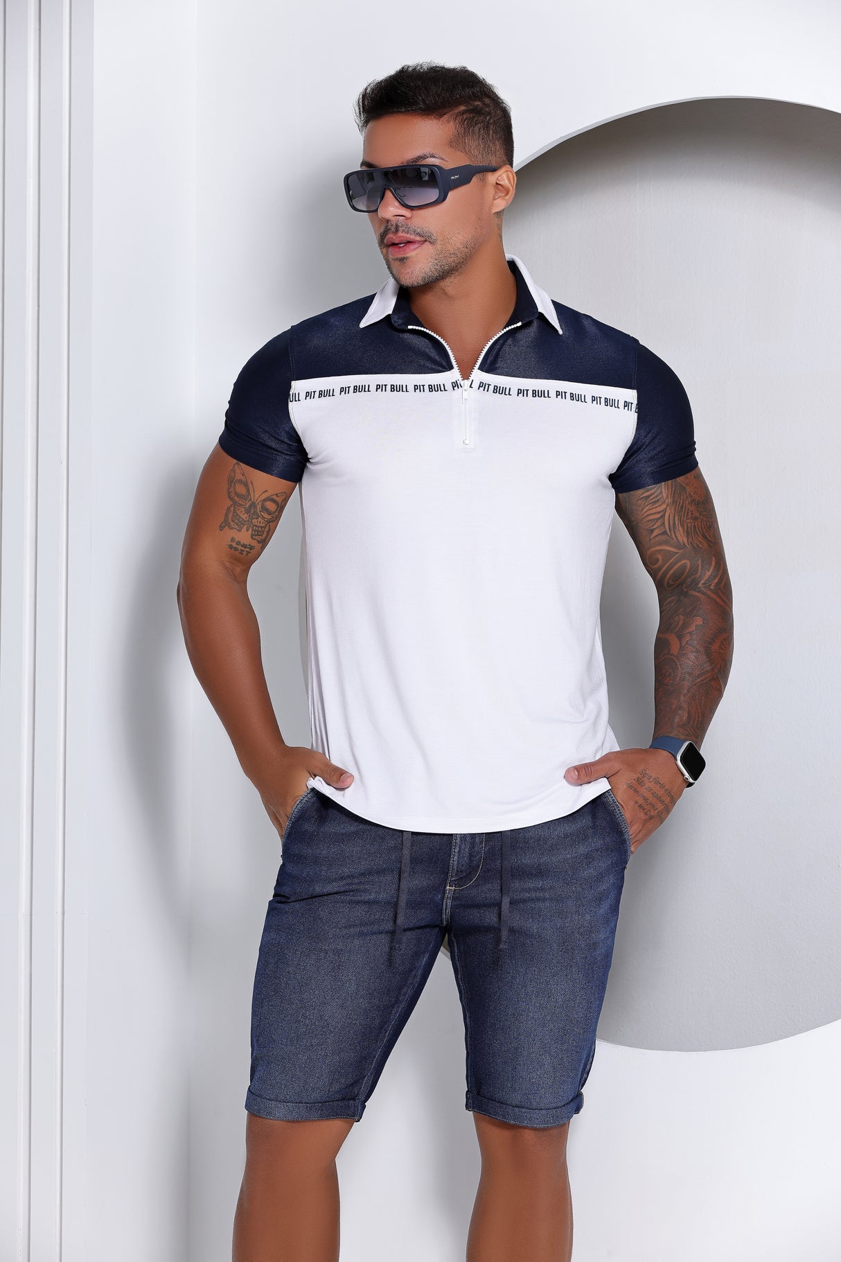 Pit Bull Jeans Men's Polo Shirt 81598