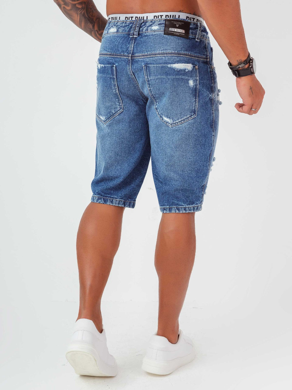 Calça Jeans Pit Bull Masculina Curta 62629
