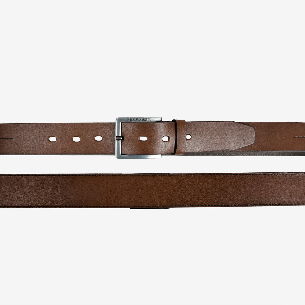 Cinturón ajustable de cuero para hombre Ferracini FC565