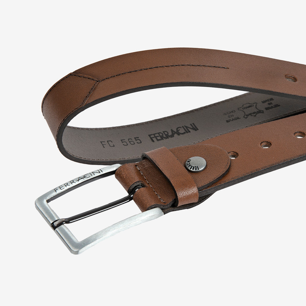 Cinturón ajustable de cuero para hombre Ferracini FC565