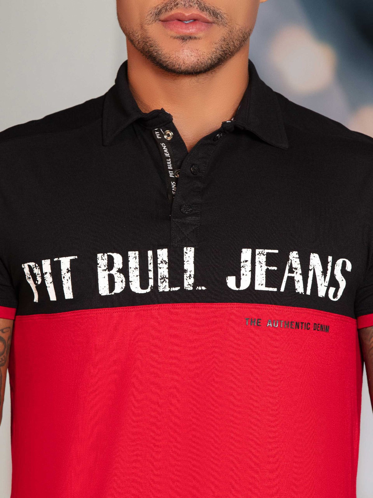 Pit Bull Jeans Men's polo Shirt 79465