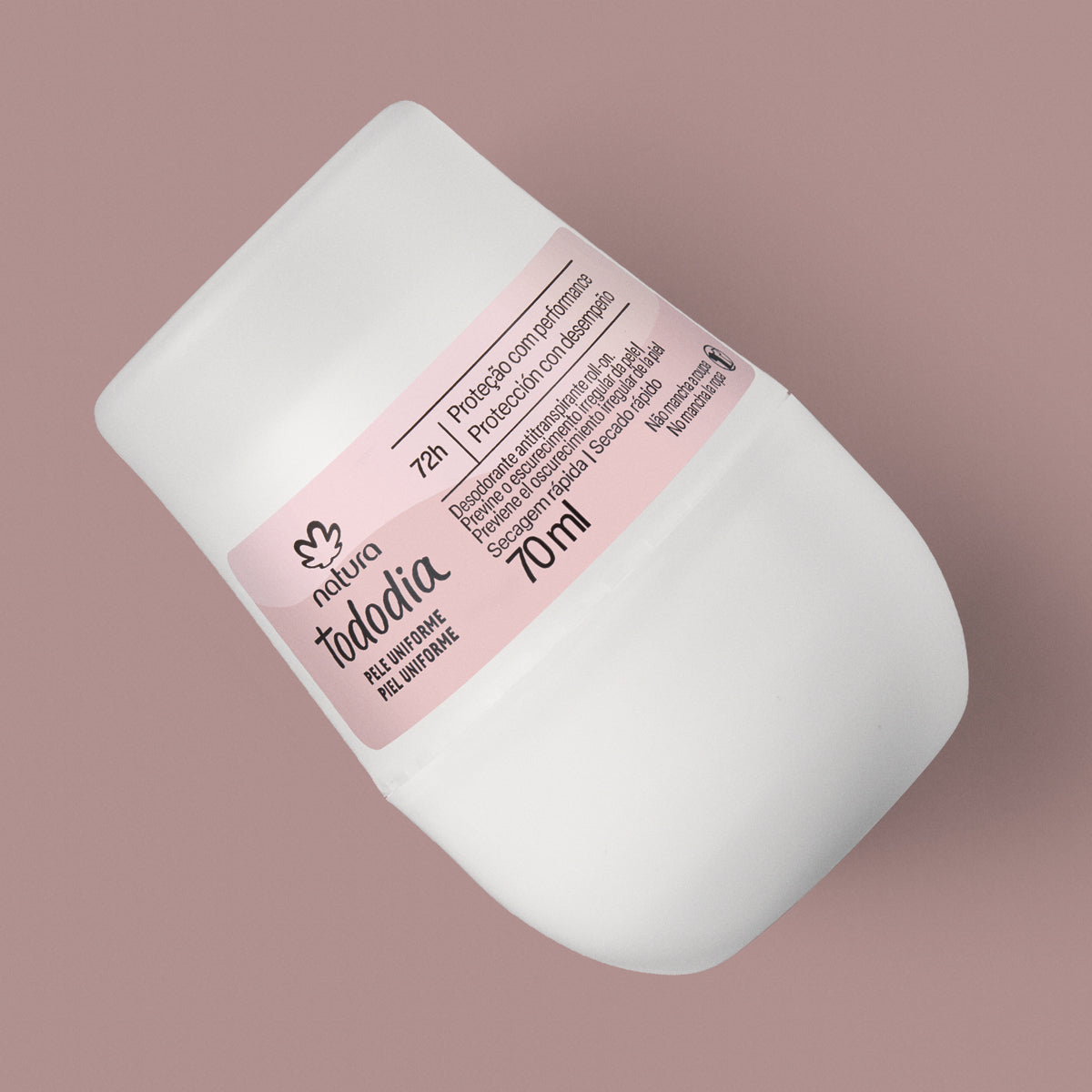 Natura Todo Dia Even Skin Women's Roll On Antiperspirant Deodorant