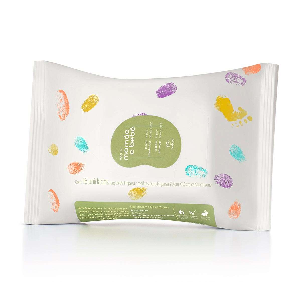 Natura Mom & Baby Kids Fragrance Wet Wipes 16 Sheets Pack