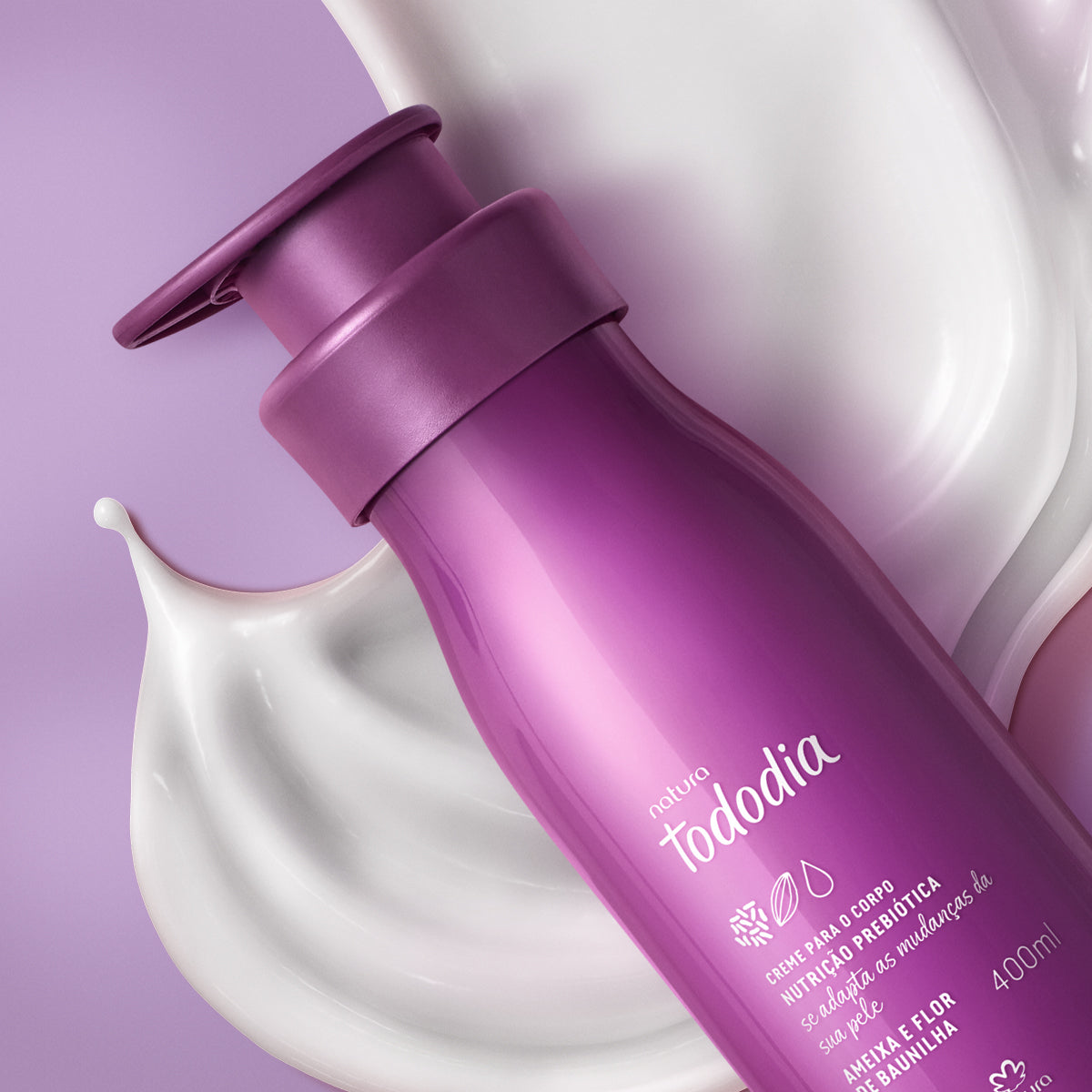 Natura Todo Dia Women's Plum And Vanilla Blossom Body Moisturizing