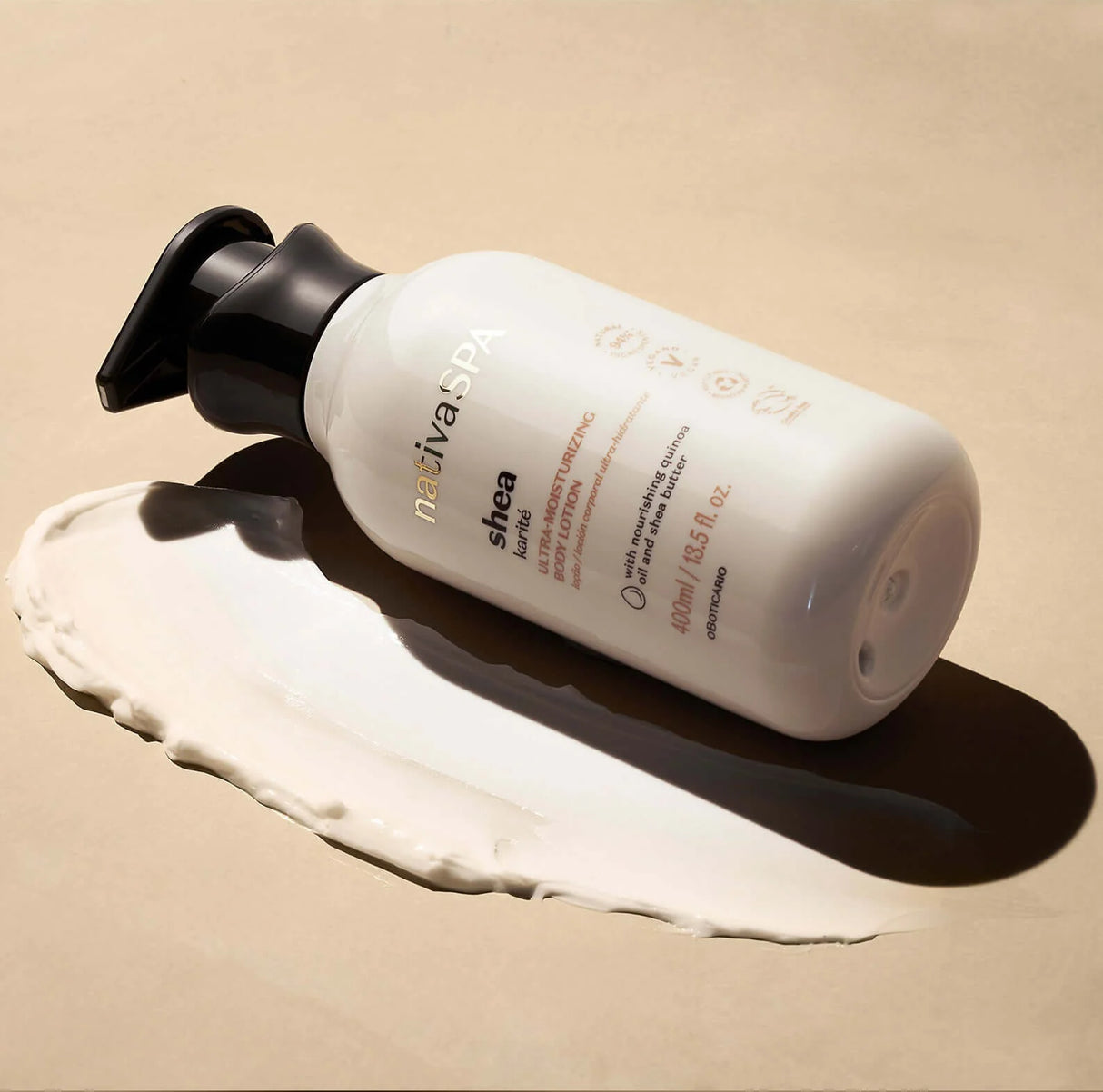 O Boticario Nativa Spa Shea Women's Moisturizing Body Lotion