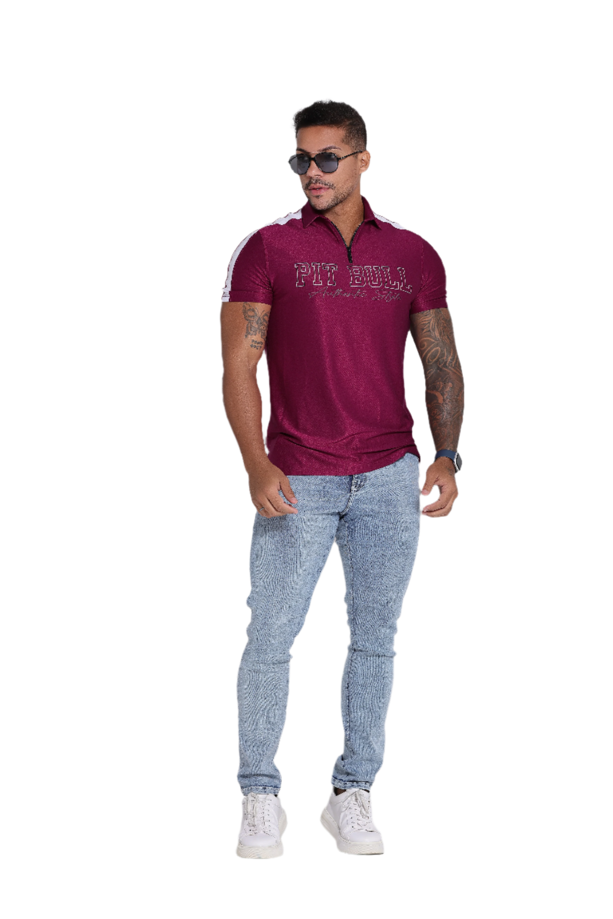 Pit Bull Jeans Men's Polo Shirt 81602