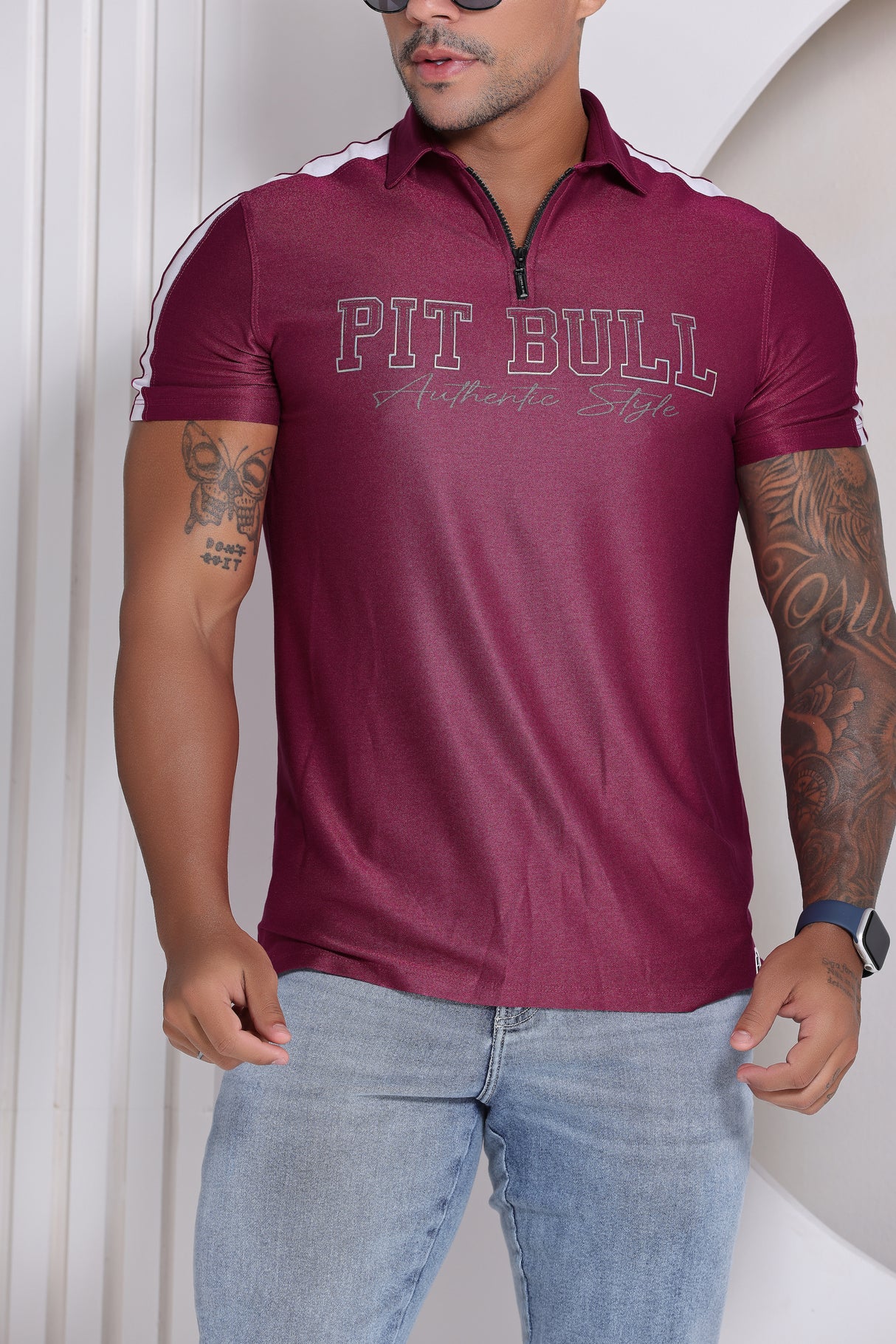 Pit Bull Jeans Men's Polo Shirt 81602