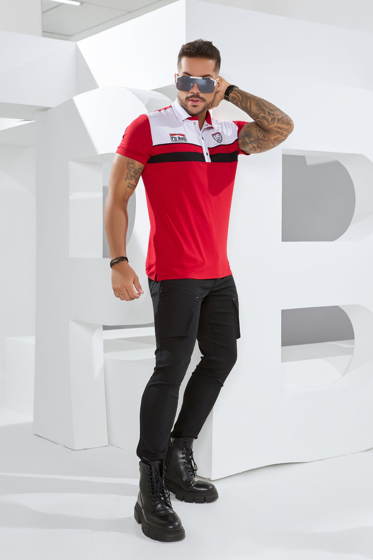 Pit Bull Jeans Men's Polo Shirt 81793