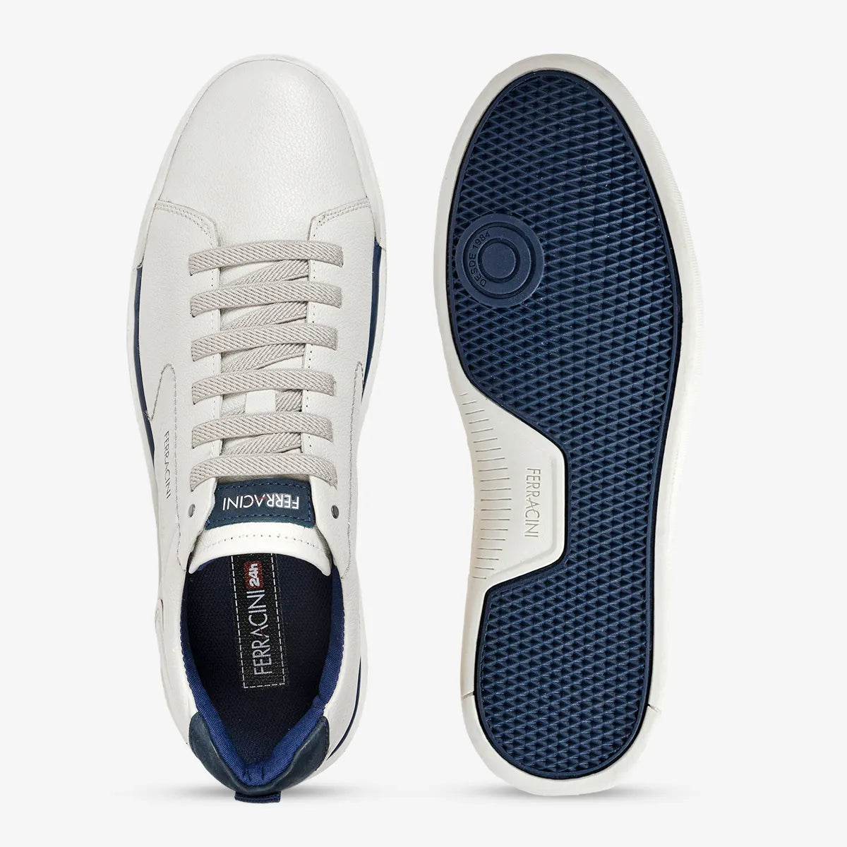 Zapatillas de piel para hombre Ferracini Star 1055 C