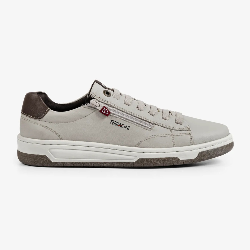 Zapatillas de piel sin cordones para hombre Ferracini Vox 8052