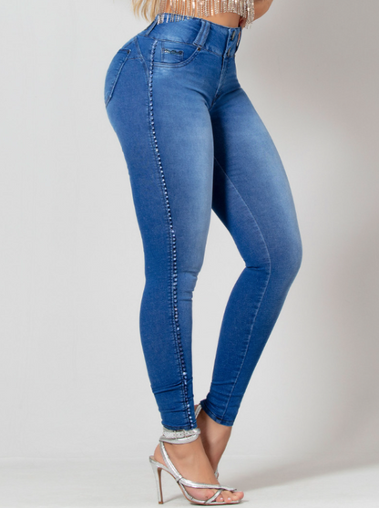 Pit Bull Jeans Women's High Waisted Jeans Pants With Butt Lift 62553