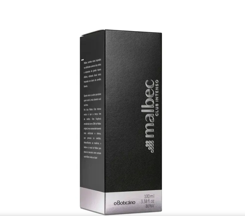 O Boticario Malbec Club Intenso Men's Eau de Toilette Spray