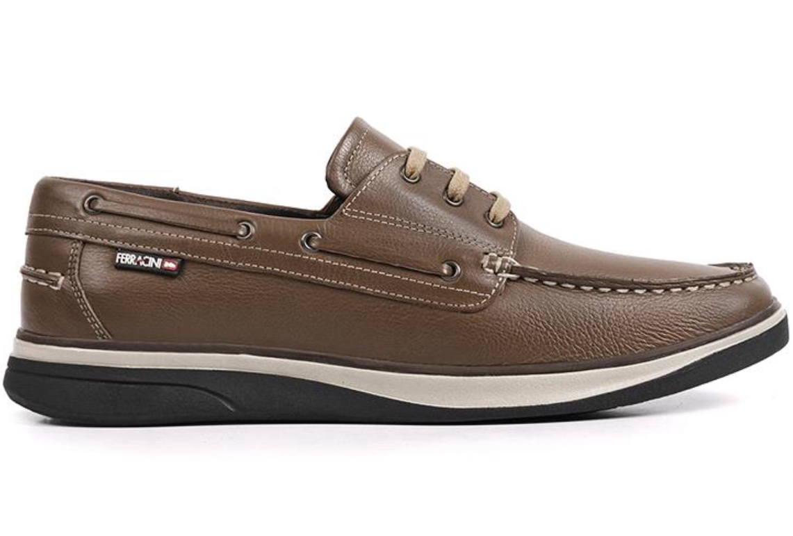 Ferracini Hombre San Marino Mocasines de Cuero 3526